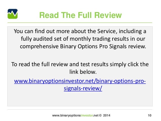 95 binary options signals review franco